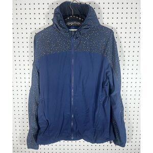 Outdoor Voices zip up windbreaker jacket size M